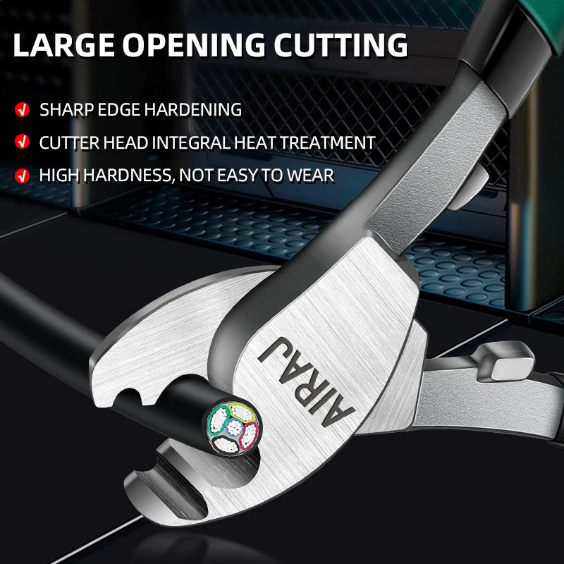 AIRAJ 165mm Cable Cutters – Compact Power for Clean Precision