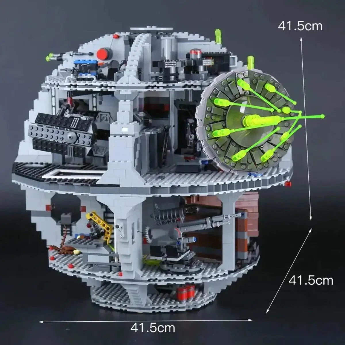 Death Star JV MINISO Hot Toy UCS Galactic Empire Masterpiece Death Star Battle III Station Ultimate Weapon 75159 Building Block Christmas Gift