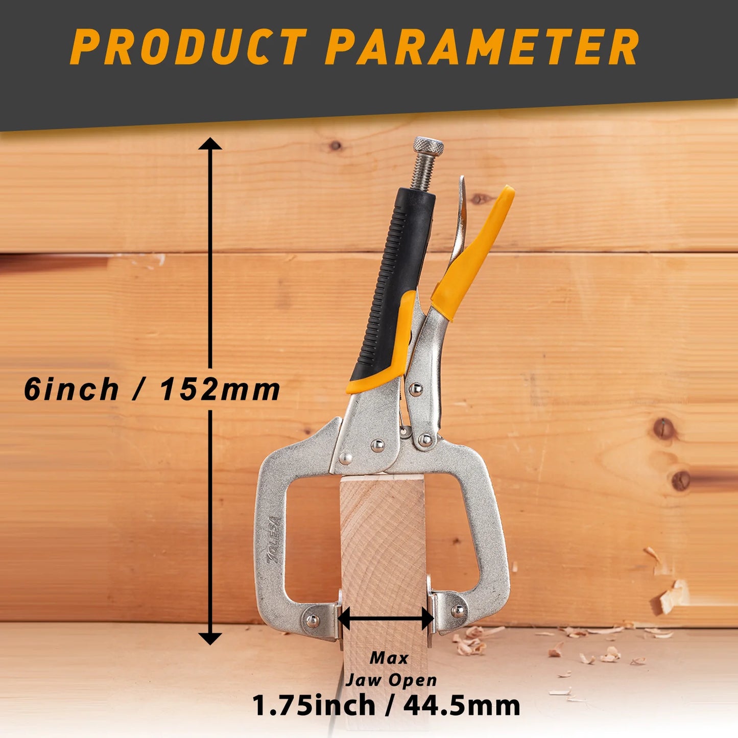 Tolesa 6" Jig Clamps ā A7FC1612 & A7FC1611