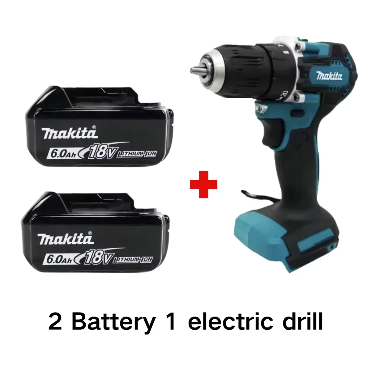 Makita Original 18V DDF487 Cordless Driver Drill Brushless Electric Impact Screwdriver Rechargeable Power Tool 18V