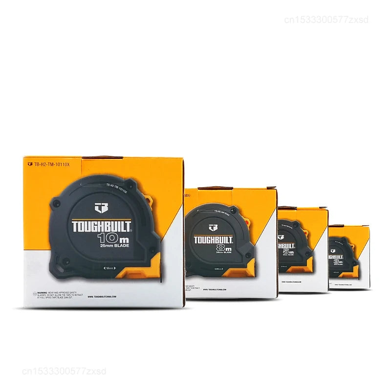 TOUGHBUILT Tape measure. 3m, 5m, 8m or 10m.