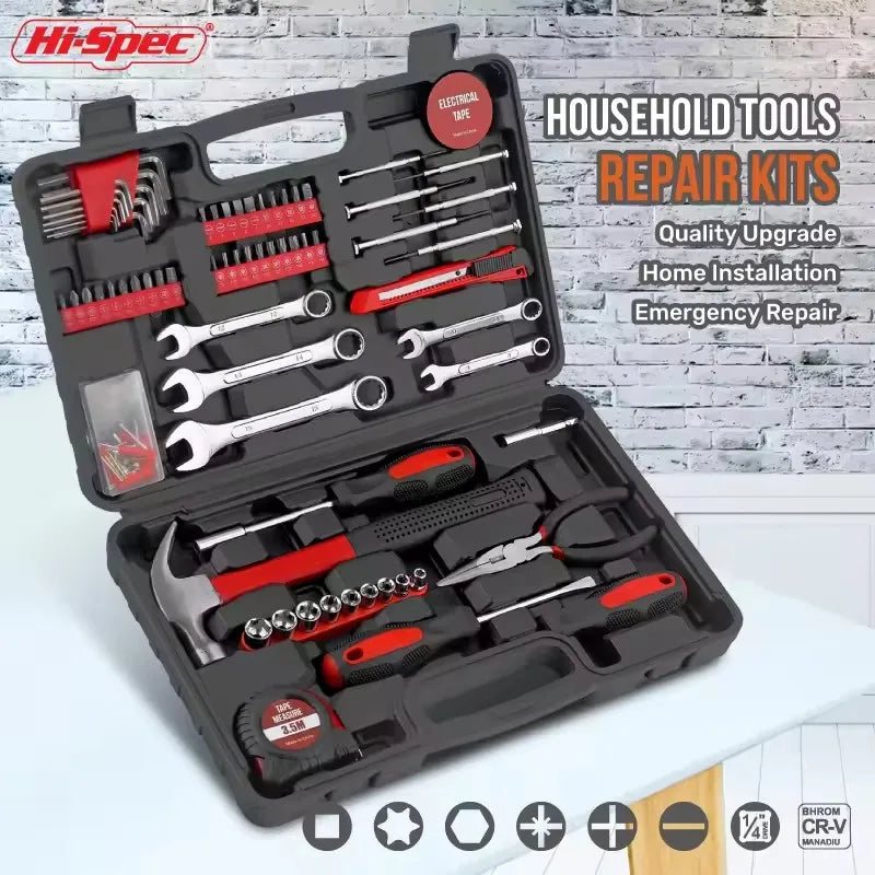 Hi-Spec 148pc Home Tool Kit