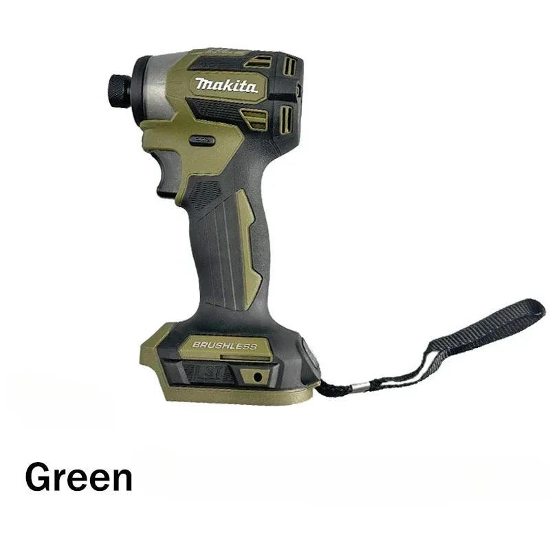 Makita 18V DTD173 18V Cordless Impact Driver LXT BL Brushless Motor Electric Drill Wood/Bolt/T-Mode 180 N·M Rechargeable Power Tools