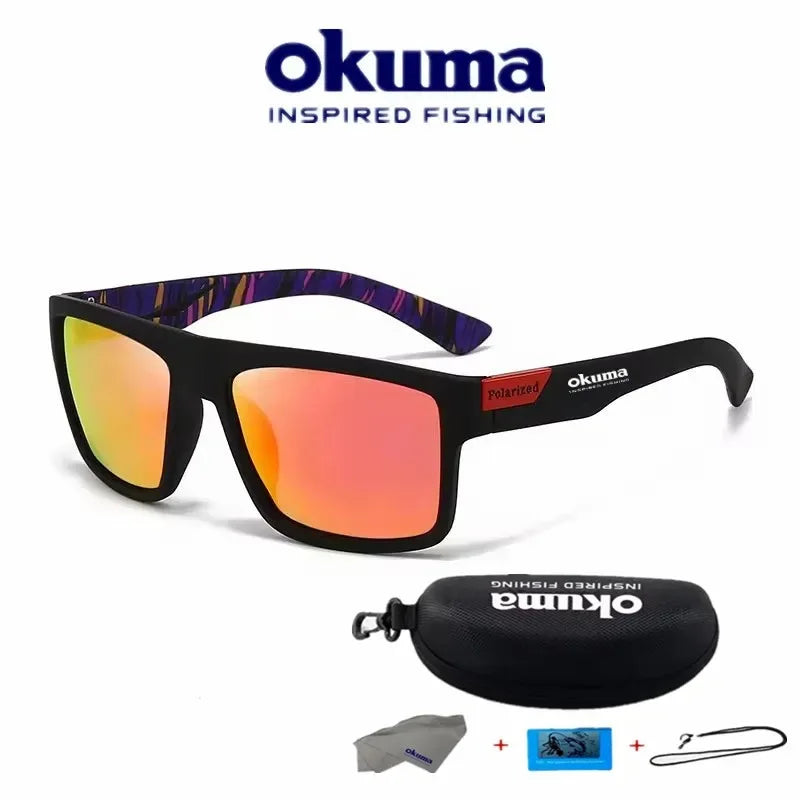 Okuma JV - Unisex UV400 Polarized Glasses, suitable for outdoor sports such as driving, fishing, cycling, hiking, etc