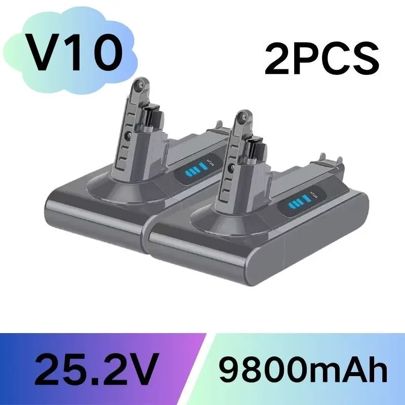 Dyson V10 Battery 25.2V SV12 For Dyson V10 Battery Animal Absolute Fluffy Cordless Vacuum Cleaner 100% new 12800mAh DYSON V10 battery