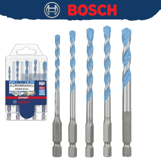 BOSCH 2608900585 EXPERT HEX-9 Multi Construction Drill Bit Set 