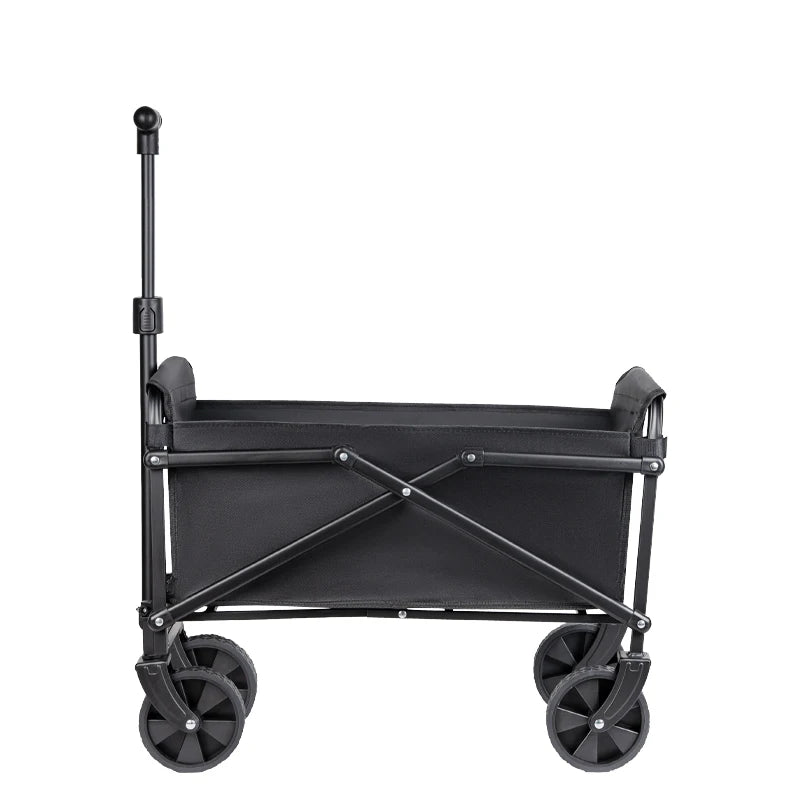 Trolley beach wagon JV Foldable Portable Picnic Outdoor Camping Cart Heavy Duty Folding Utility Cart Shopping Beach Collapsible Folding Utility Cart