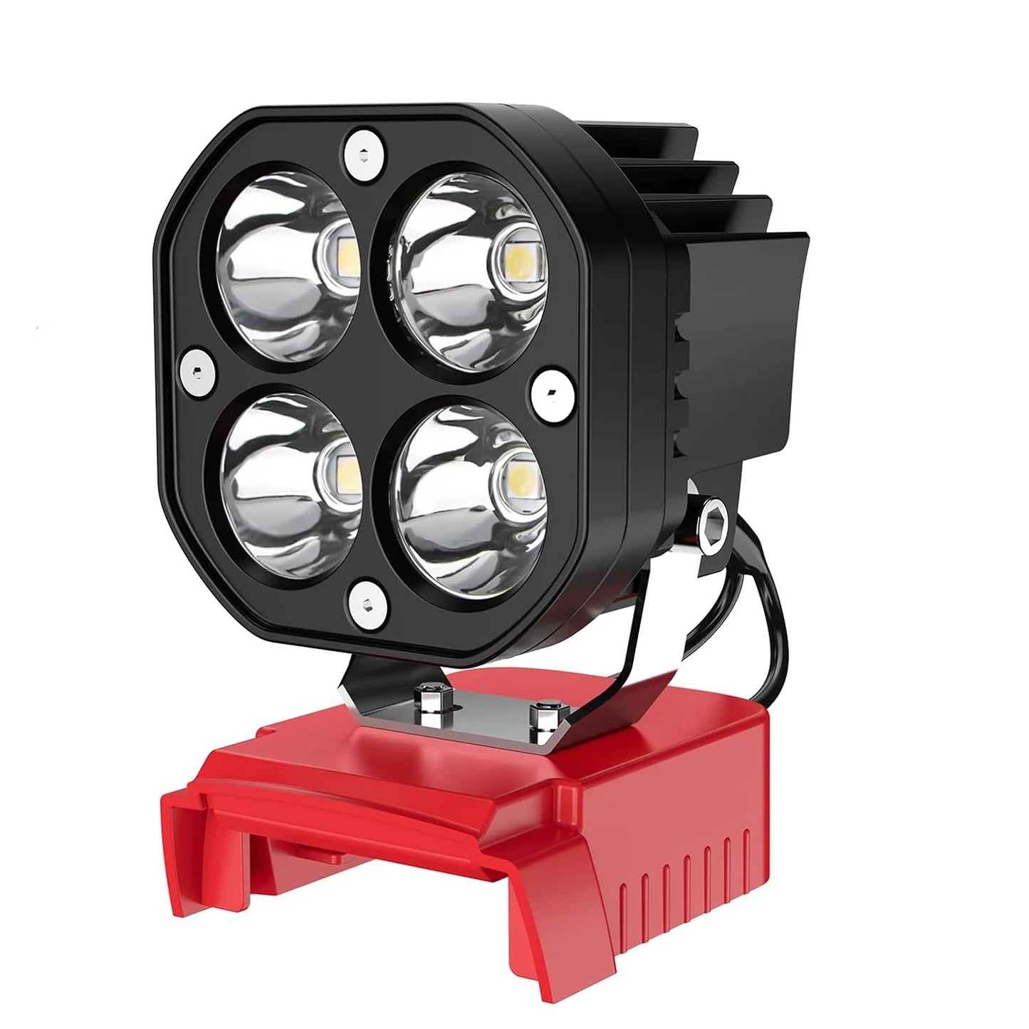 LED Work Light for Milwaukee M18 18V Battery- 40W 6000LM.