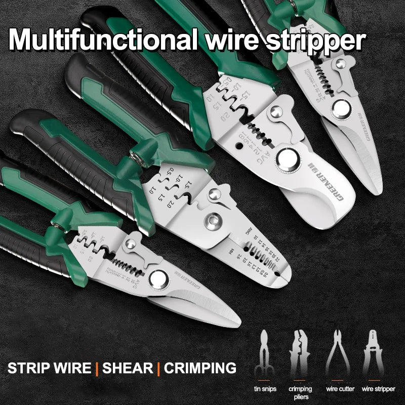 Greener Wire Strippers & Cutters – Clean Cuts, Smart Design