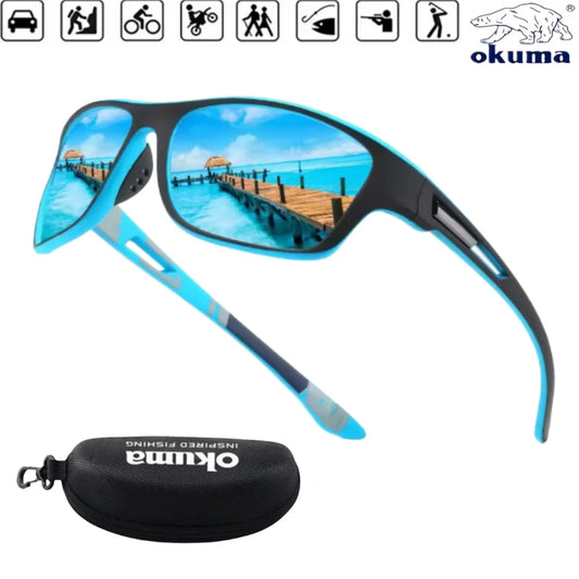 Okuma JV Fashion Polarized Glasses UV400, Comfortable to Wear, Clear Field of View, Suitable for Multiple Outdoor Activities