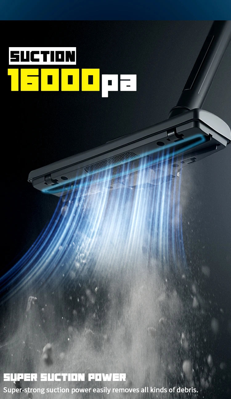 Makita Compatible 16000pa Cordless Electric Vacuum Cleaner Handheld Rechargeable Dry/Wet Dust Carpet Collector Machine for Makita 18v Battery Pin