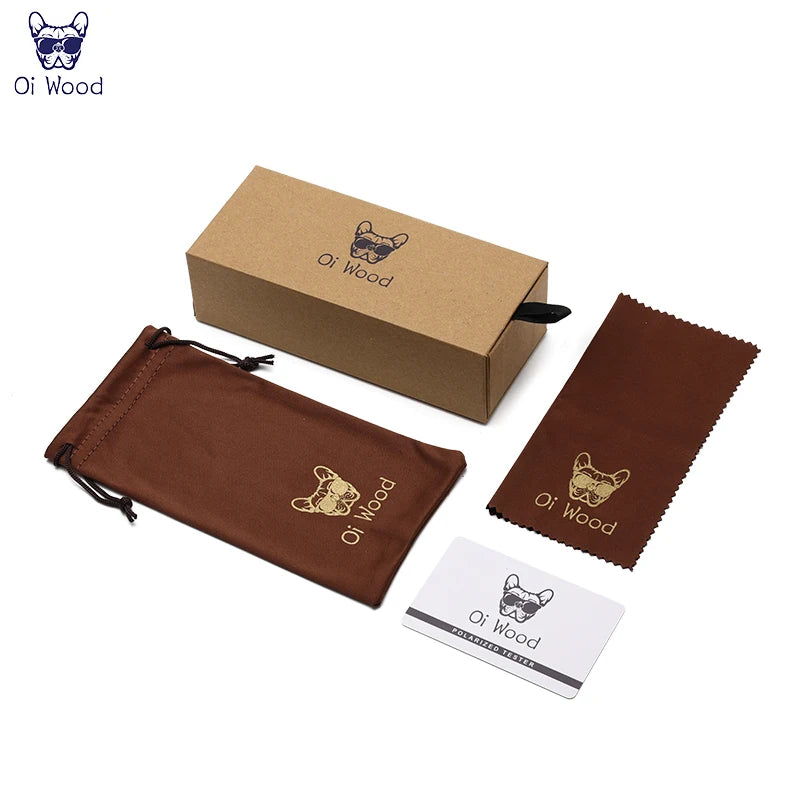 Oi Wood JV Brand Natural Wooden Sunglasses Men Polarized Fashion Sun Glasses Original Wood Oculos De Sol Masculino New TR90 Frames