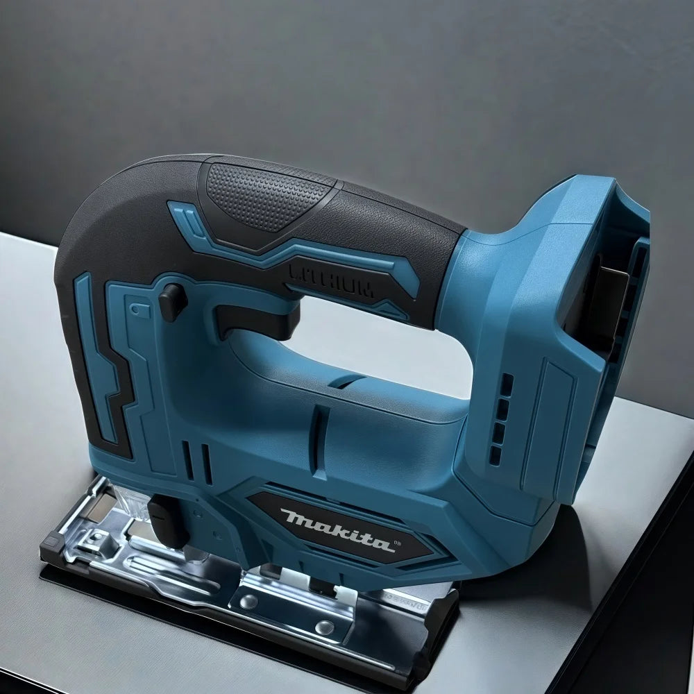 Makita 18V DJV182Z 340W Brushless Jigsaw 18V Cordless Portable Carpenter Power Tool with Saw Blade Barrel Handle - No Battery