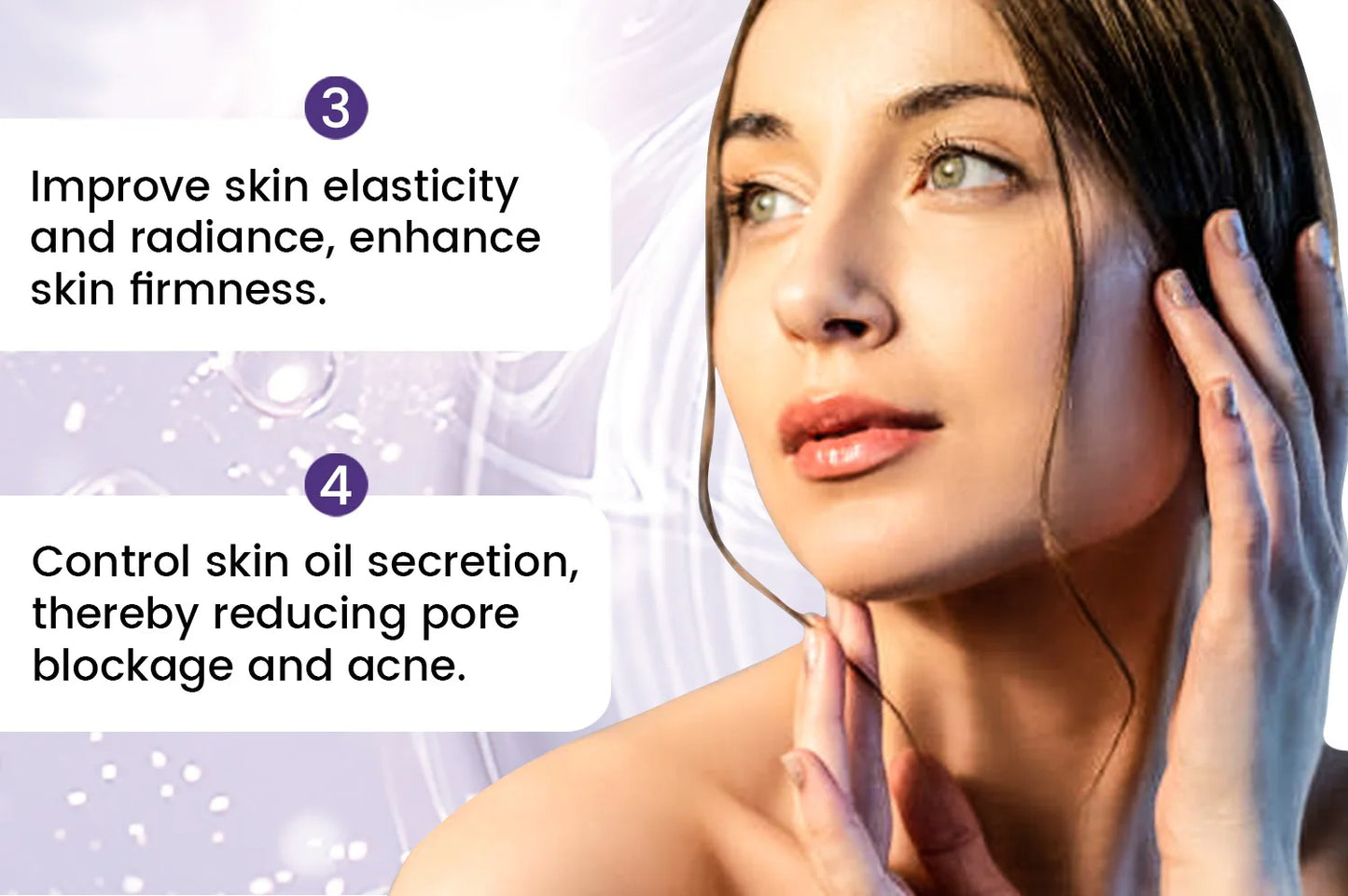 Bakuchiol Face Serum Turmeric oil Anti Aging Anti Wrinkle Firm-hydrating Brightening Facial Essence Moisturizing Fade Fine Lines Skin Care