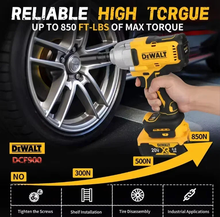 DEWALT 18V 20V Max DCF900 1/2-inch High Torque lmpact Wrench