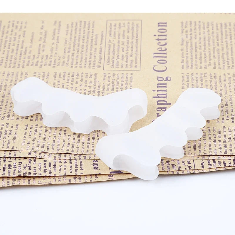 Silicone Toe Separator, Bunion Corrector Toe Spacers to Correct Bunions Toe Straightener Toe Stretcher Gel Toe Separators