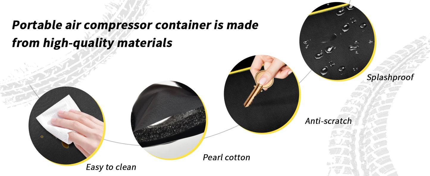 DeWalt Air Compressor Bag Case Compatible with DEWALT 18v 20V MAX Tire Inflator DCC020IB