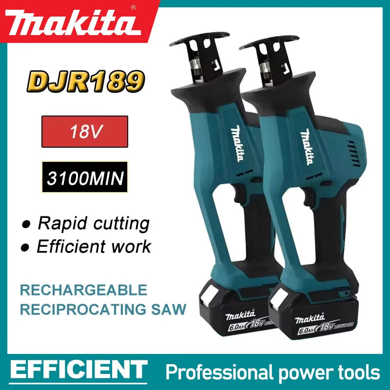 Makita DJR189 18V Cordless Brushless Reciprocating Saw