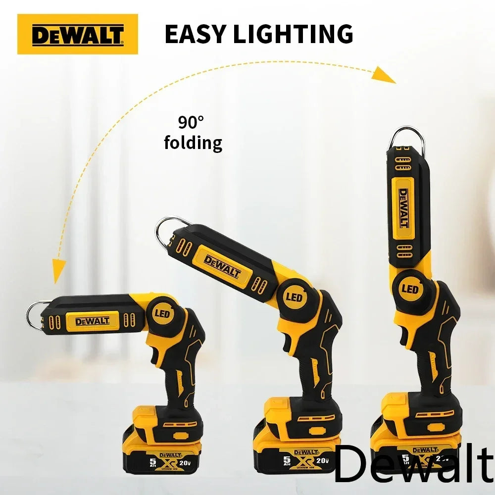 Dewalt 18V - 20V 90 Degree Folding LED Work Light