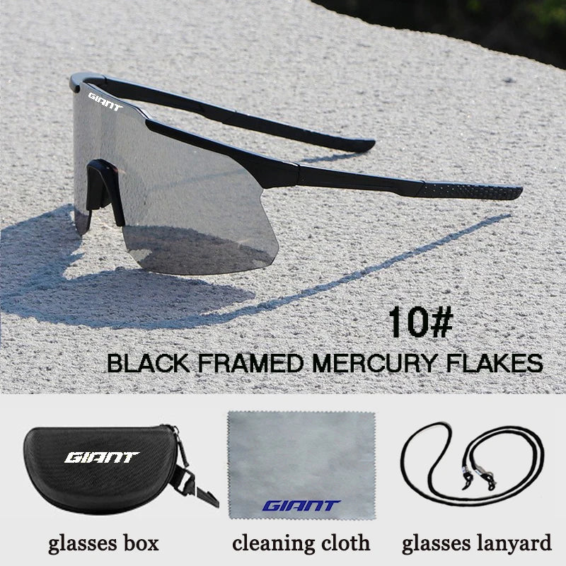 Giant JV new cycling Glasses UV400 Protection, Anti-Fog, Sports Sunglasses for Men Women with case