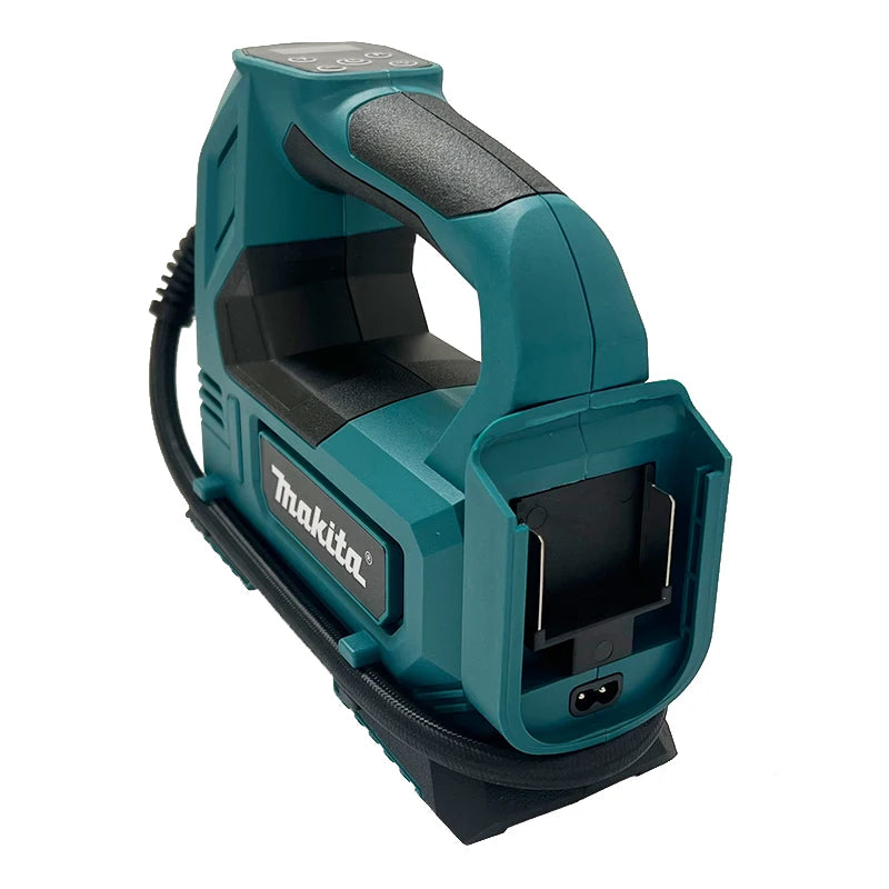 Makita 18V Portable Cordless Tire Inflator 18V Battery Electric Air Pump Handheld Air Compressor For Car Bicycle Tires Ball