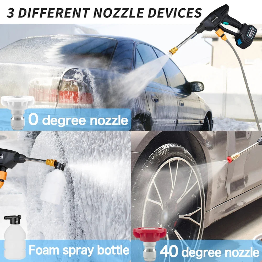 Makita Compatible 18V JV High Pressure Mini Washing Rechargeable Spray Water Gun Car Battery Washing Machine for Makita 18v Battery