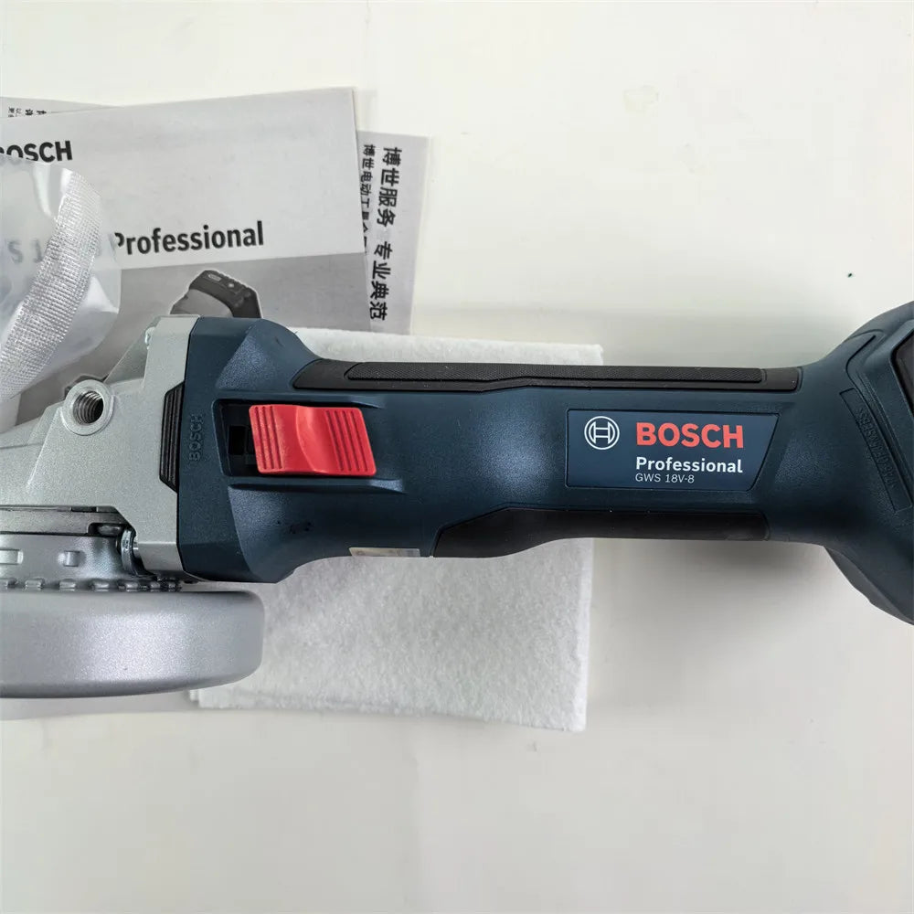 Bosch GWS 18V-8 Professional 18V Cordless Angle Grinder M10 100mm Brushless Cutting Machine 11,000 rpm Power Tools