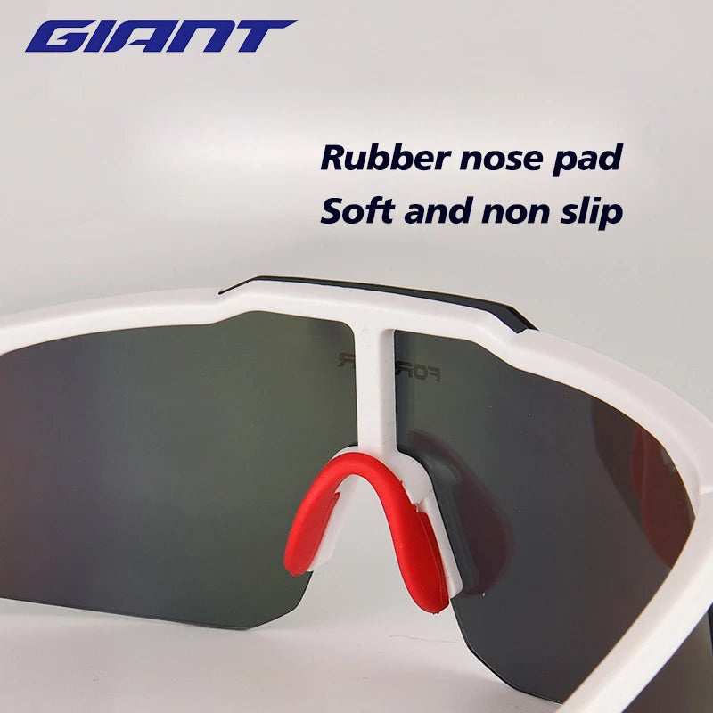 Giant JV new cycling Glasses UV400 Protection, Anti-Fog, Sports Sunglasses for Men Women with case