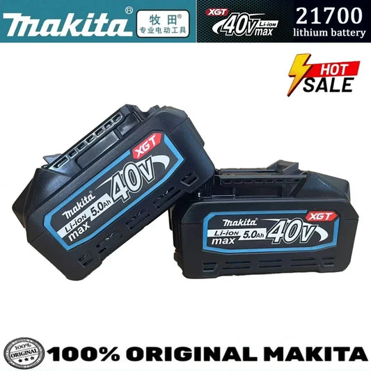 Makita XGT 40V 5.0Ah battery BL4050 - 1Pk and 2Pk