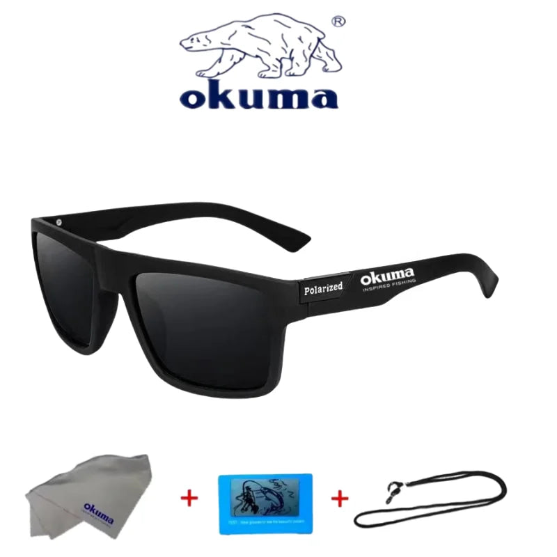 Okuma JV - Unisex UV400 Polarized Glasses, suitable for outdoor sports such as driving, fishing, cycling, hiking, etc