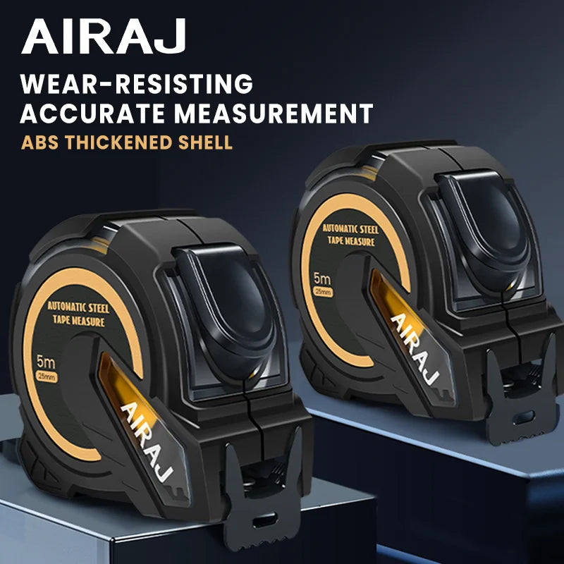 AIRAJ Primium Tape Measure. 5m, 7.5m or 10m.