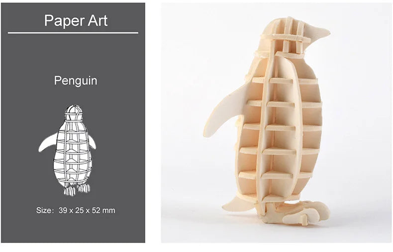 Model JV DIY 3D Wooden Puzzle Model Animal Montessori Toys for Children Crafts Dachshund Skeleton Assembly Gift Set for Kids Adults Teens