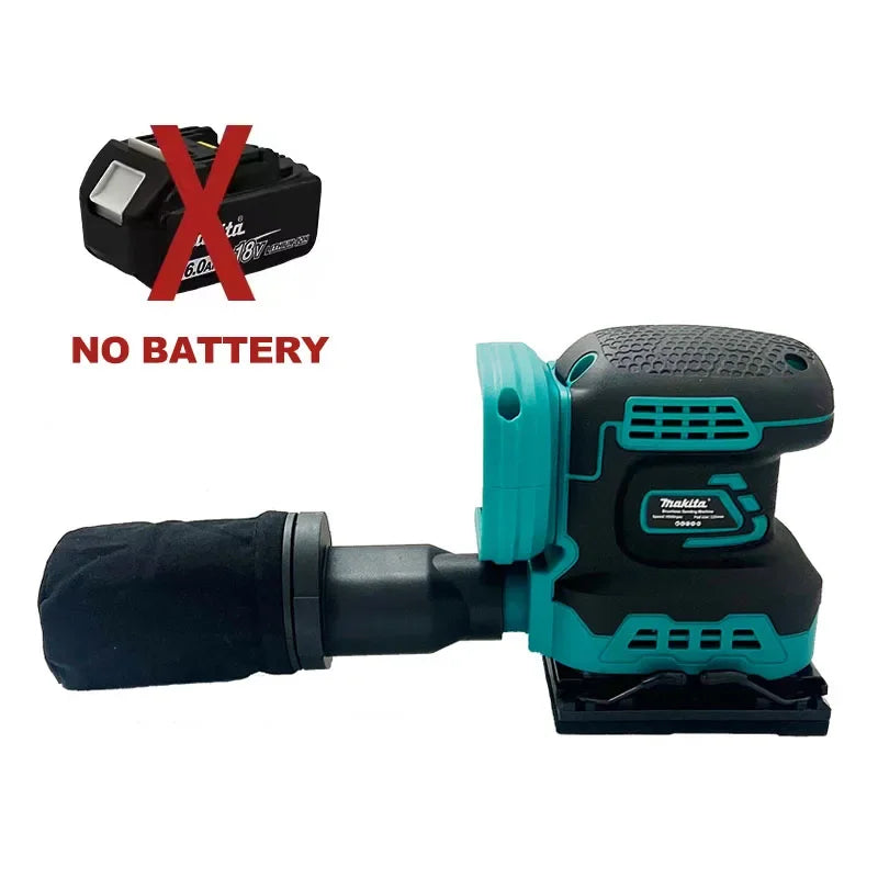 Makita 18V JV Electric Cordless Disc Random Orbital Brushless Sander Grinding Polisher 3-Speed Sanding Machine Fit Makita 18V Battery