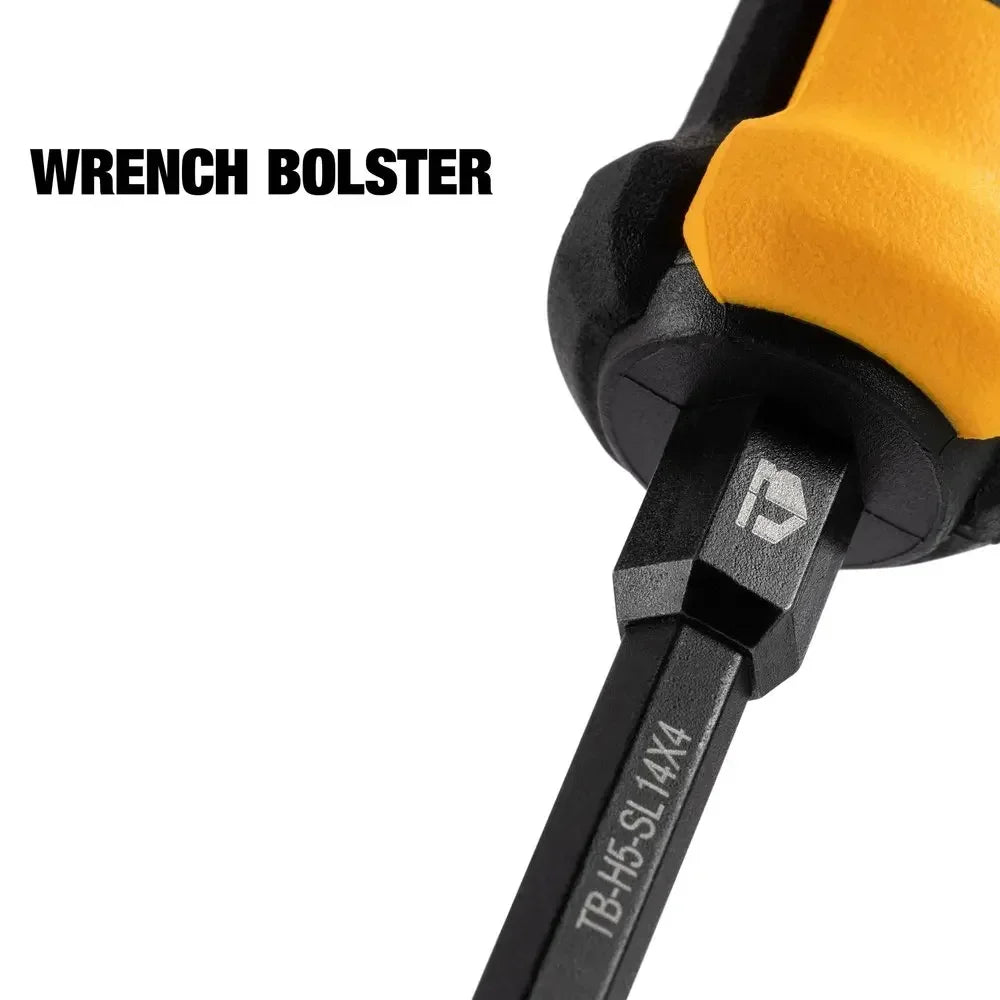 ToughBuilt 8pc Screwdriver Set – Grip, Torque, and Precision in Every Turn