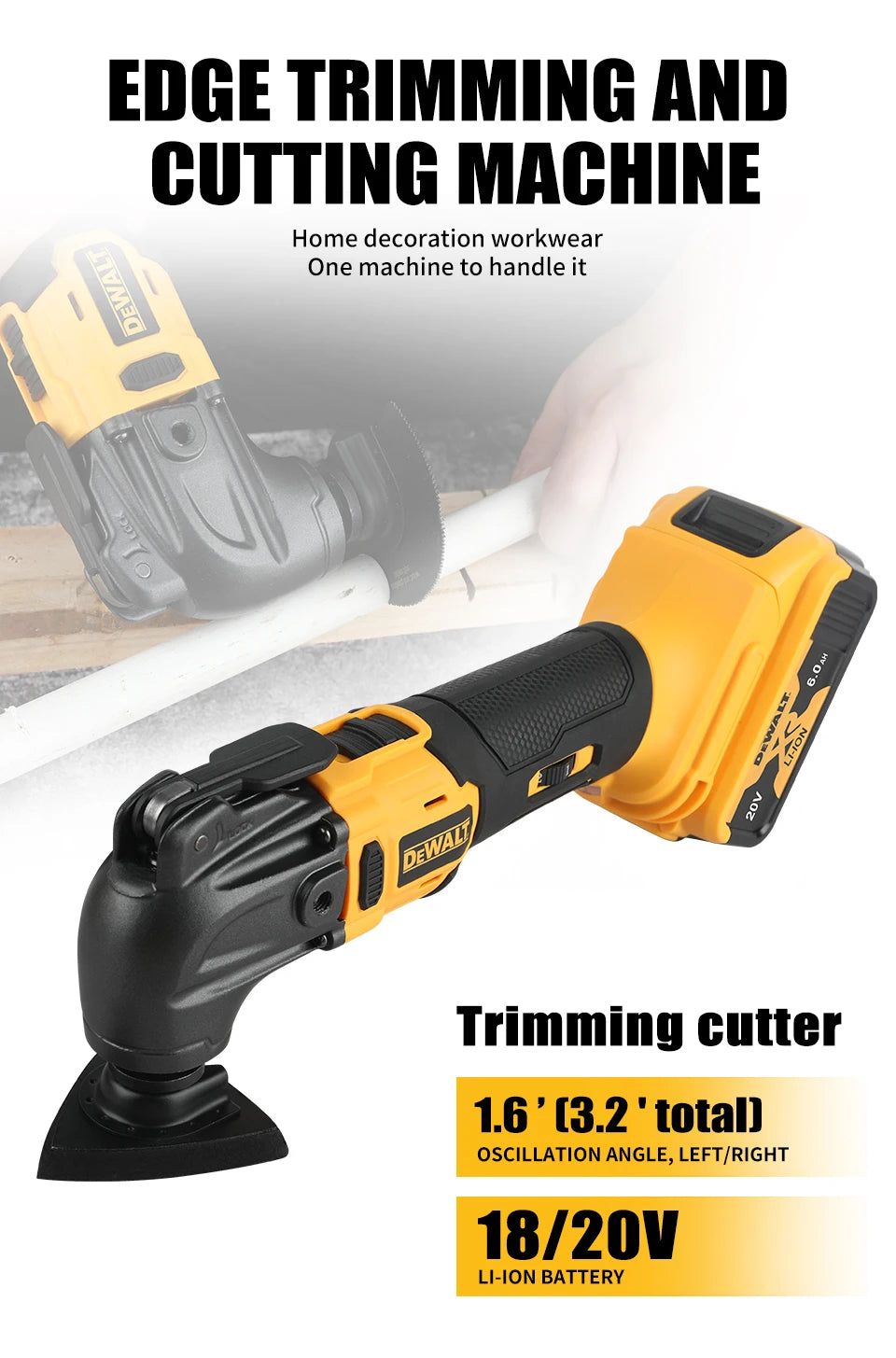 Dewalt Brushless Oscillating Multi-Tool 18V 20V - Tool Only - FLASH SALE