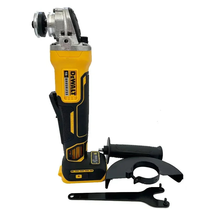 Dewalt 18V DCG406 125MM Brushless Angle Grinder 9000RPM Cordless Cutting Machine Impact Polisher Machine 20V Rechargeable Power Tool