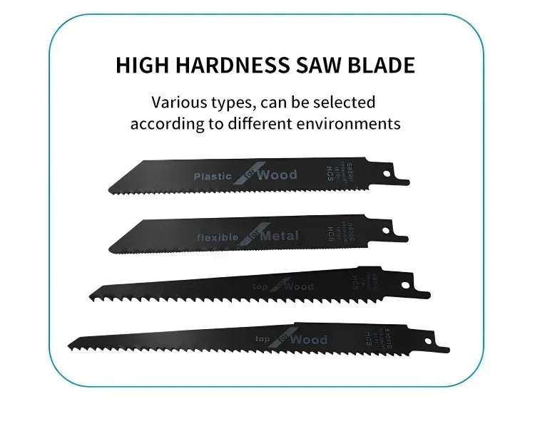 Makita 18V DJR189 Cordless Electric Reciprocating Saw Brushless Rechargeable Wood Metal Cutting Saw Portable Saw Power Tool 18V