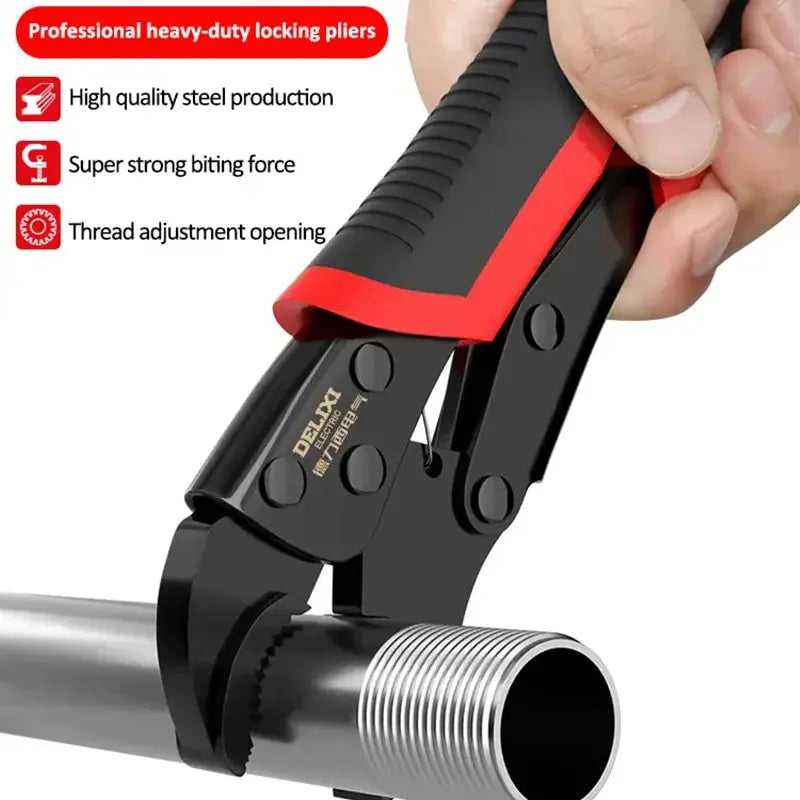 Delixi Electric Locking Pliers – Clamp Down with Confidence