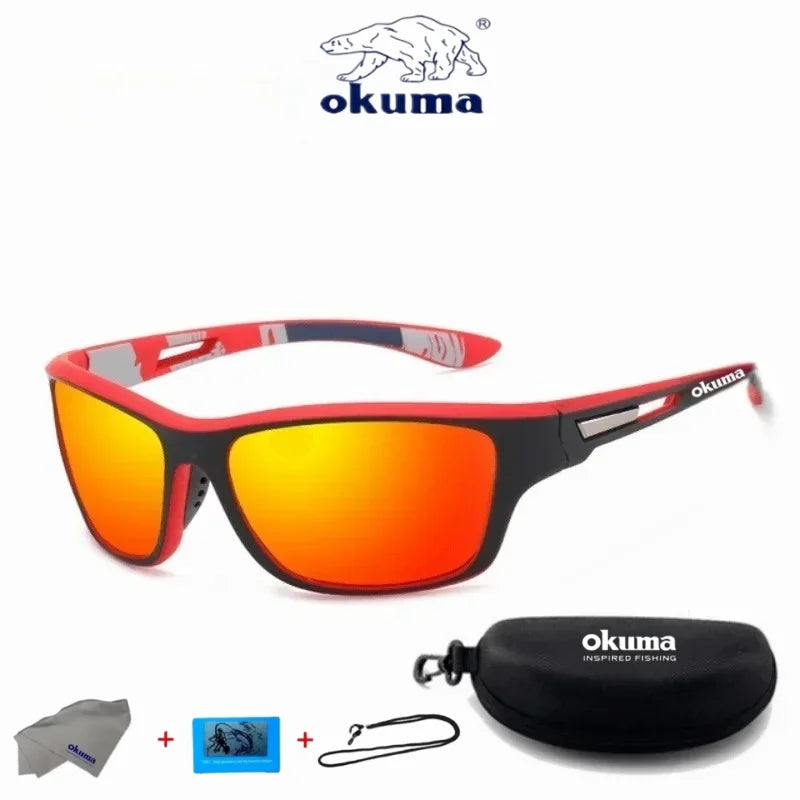 Okuma JV Fashion Polarized Glasses UV400, Comfortable to Wear, Clear Field of View, Suitable for Multiple Outdoor Activities