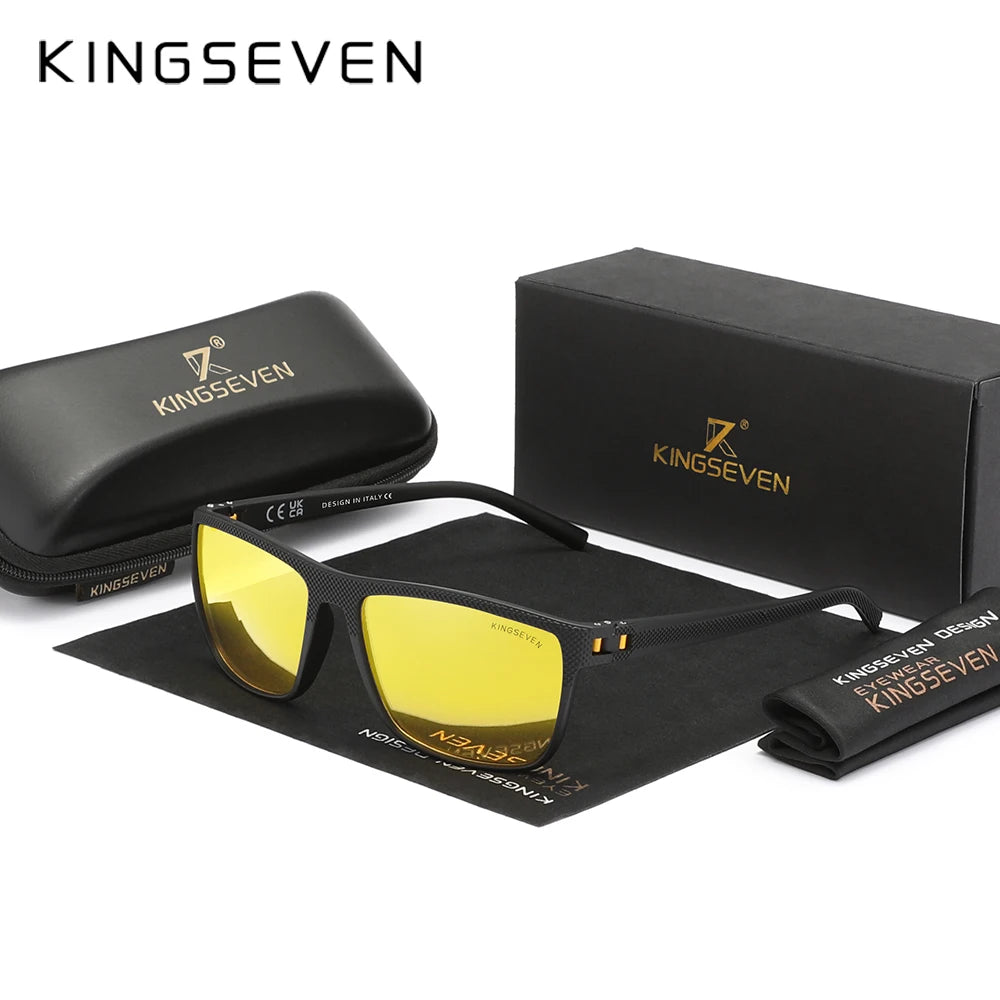 KINGSEVEN JV New Polarized Sunglasses Women Driving Classic Square Frame Sun Glasses sunglasses for Men Outdoor Travel 755
