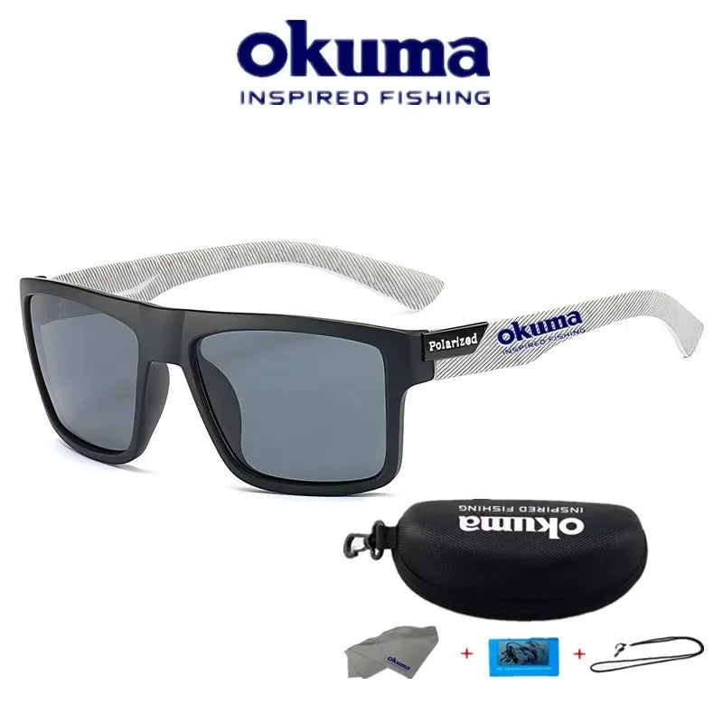 Okuma JV - Unisex UV400 Polarized Glasses, suitable for outdoor sports such as driving, fishing, cycling, hiking, etc