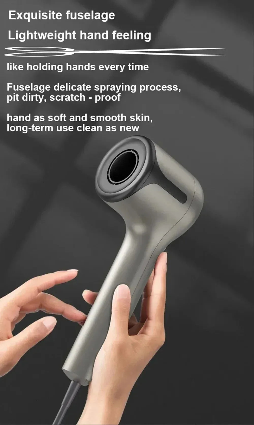 Hair Dryer Professional 110000RPM Leafless Hair Dryer Negative Ion High Speed Electric Hair Dryer