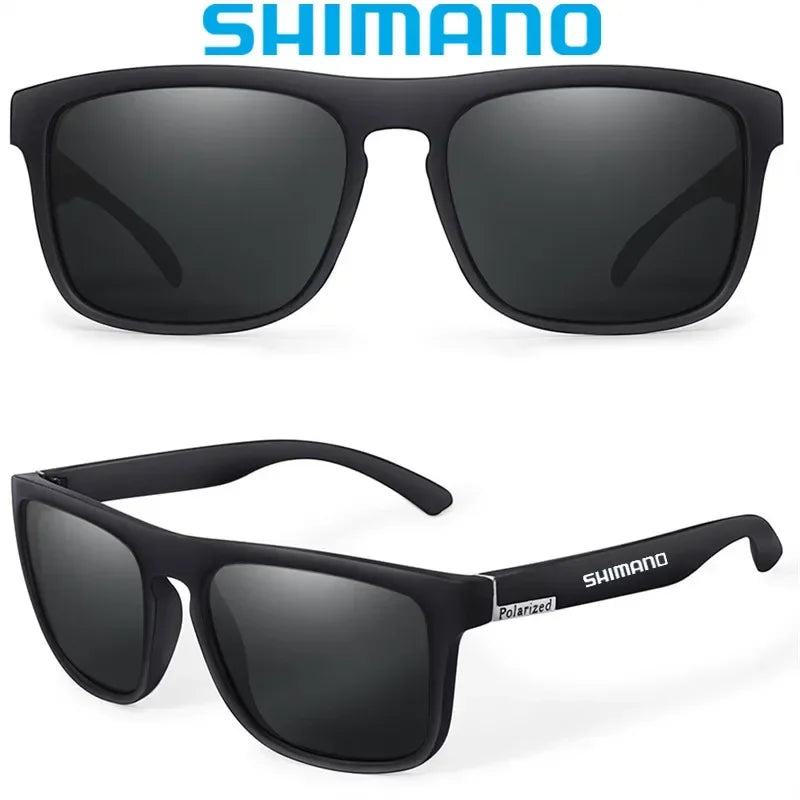 SHIMANO JV Polarized UV400 Protective Sunglasses for Men and Women Outdoor Sports Hunting Fishing Cycling Driving Fashion