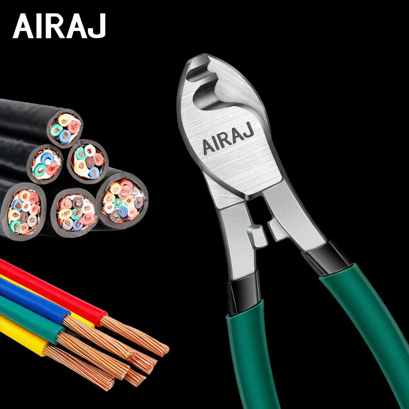 AIRAJ 165mm Cable Cutters – Compact Power for Clean Precision