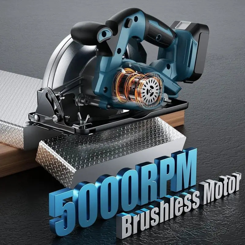 Makita 18V Mobile Brushless 165mm Circular Saw Woodworking Electric Saw Cordless For Makita 18V Battery Power Tool ï»ż