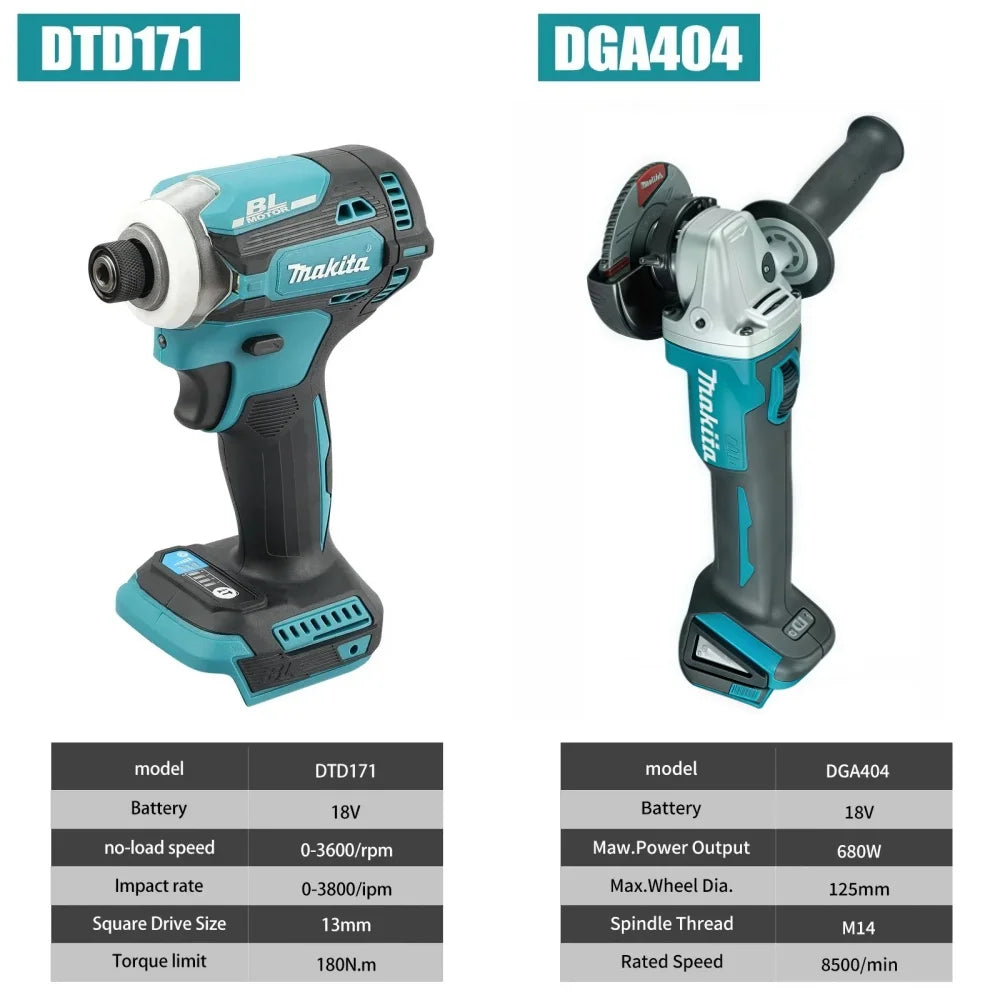 MAKITA 18V DGA404 and DTD171 Bundel - FLASH SALE