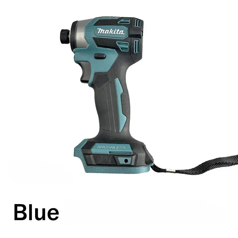 Makita 18V DTD173 18V Cordless Impact Driver LXT BL Brushless Motor Electric Drill Wood/Bolt/T-Mode 180 N·M Rechargeable Power Tools
