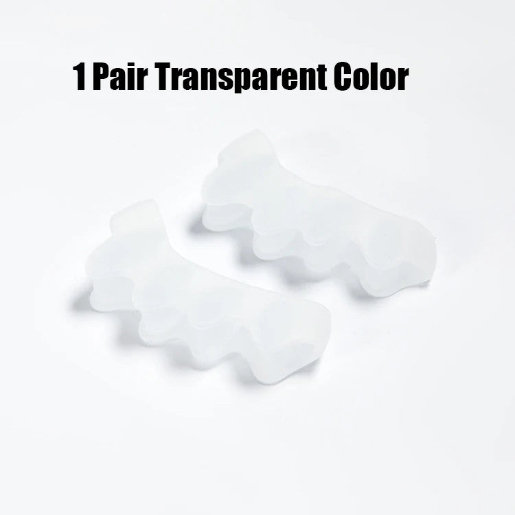 Silicone Toe Separator, Bunion Corrector Toe Spacers to Correct Bunions Toe Straightener Toe Stretcher Gel Toe Separators