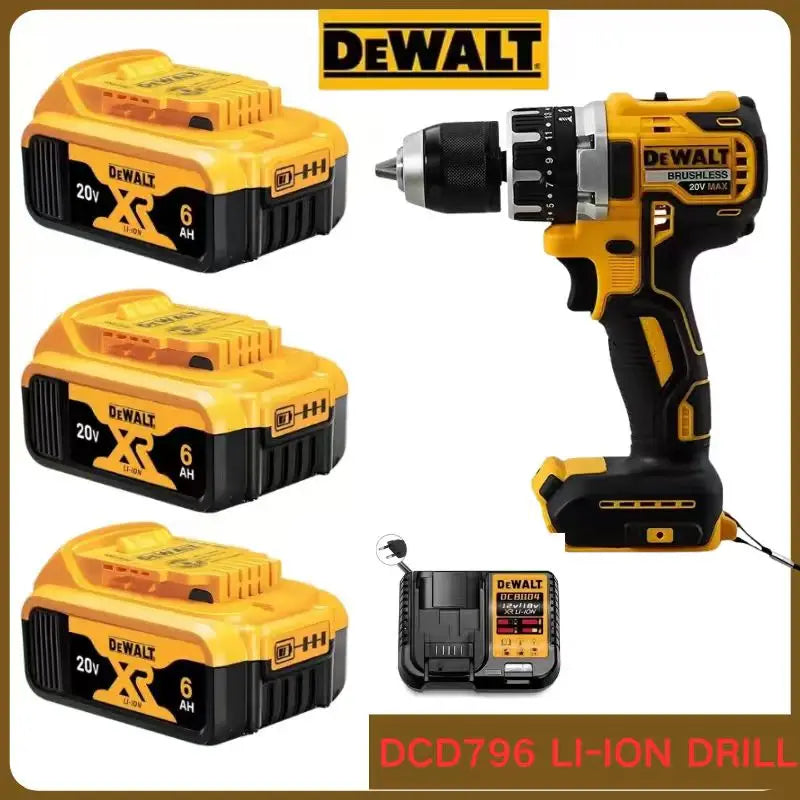 DeWalt Dcd796 18v - 20v Brushless Lithium Drill 13mm - with battery options FLASH SALE