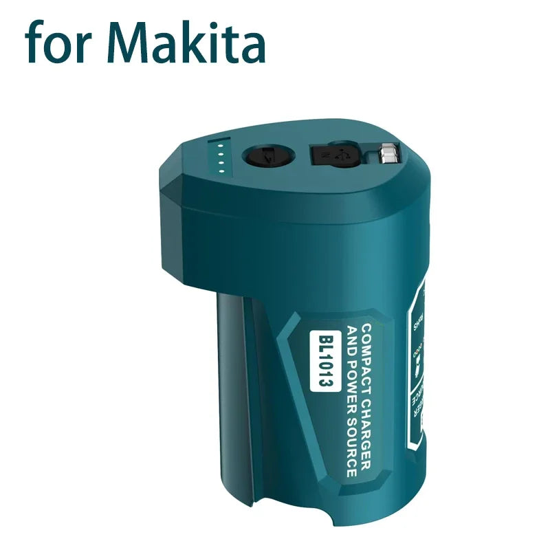 Makita Milwaukee Bosch 12V Charger Converter USB Power Adapter Phone Charger Adapter For Milwaukee For Makita For Bosch 12V Battery 12V DC Output Port